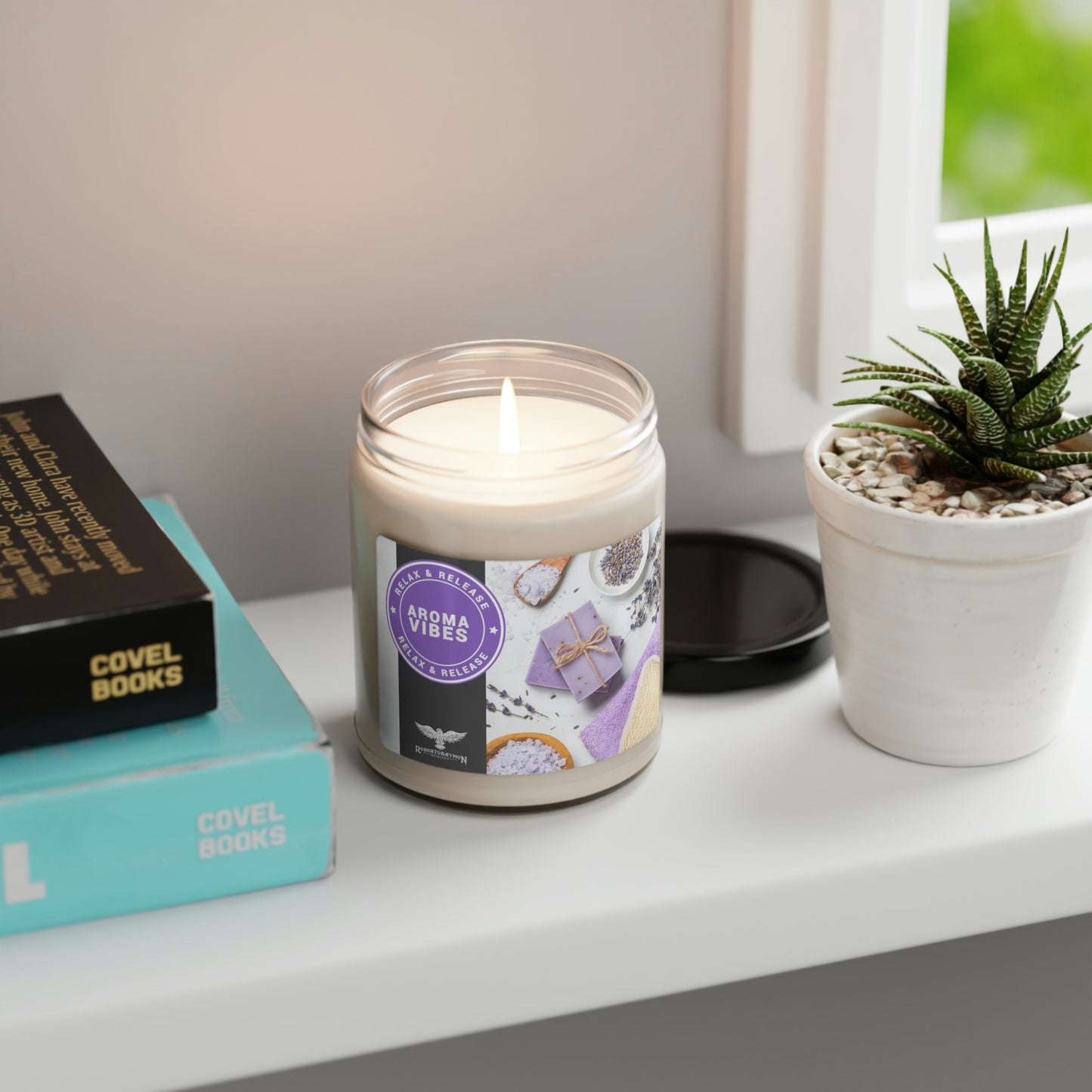 Roberto Raymon | Relax & Release Scented Soy Candle, 9oz