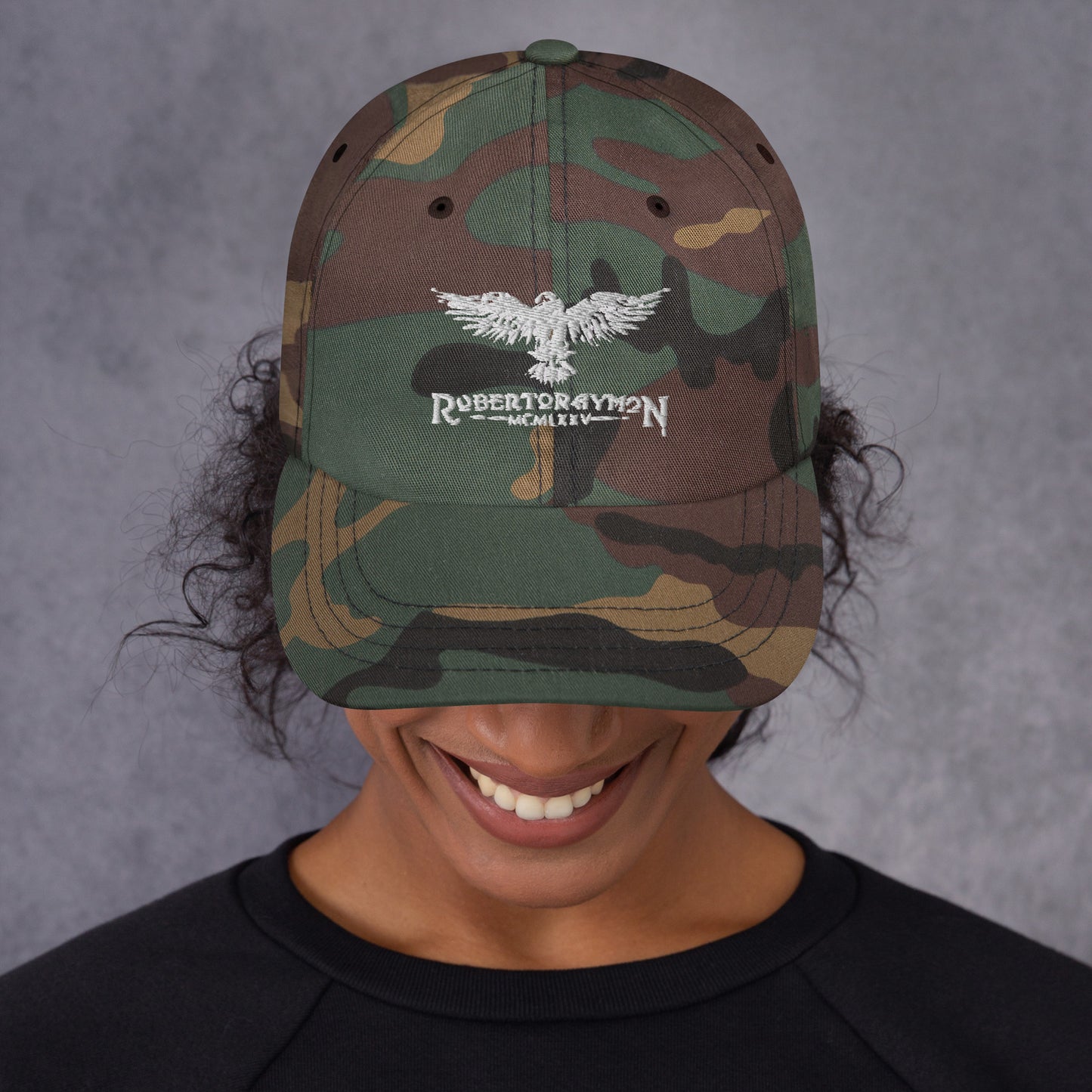 Roberto Raymon | Embroidered Logo | Dad Hat
