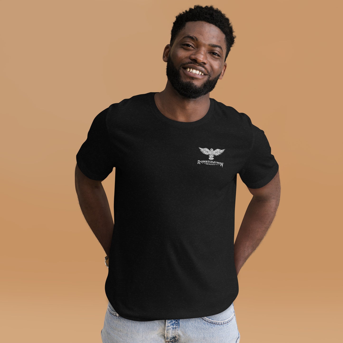 Roberto Raymon | Embroidered Logo | Unisex Soft T