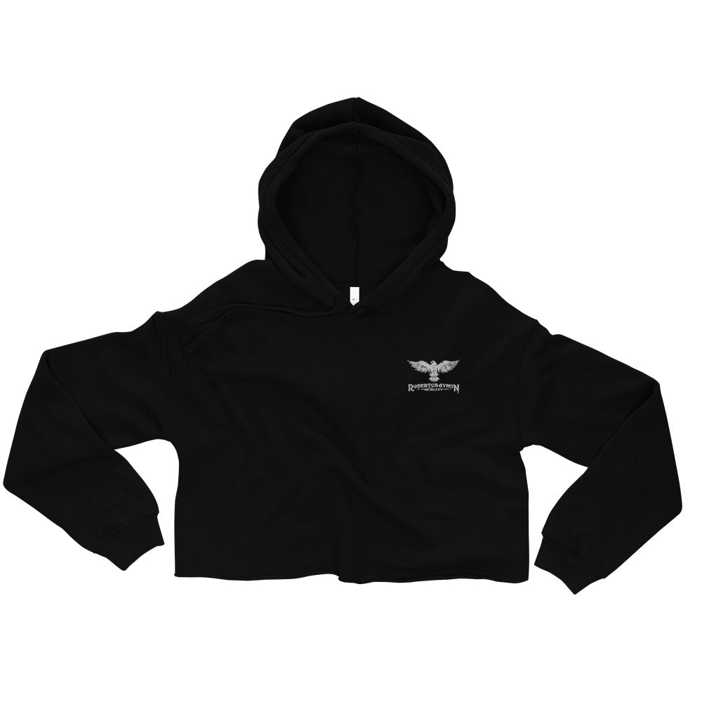 Roberto Raymon | Embroidered Logo | Crop Hoodie